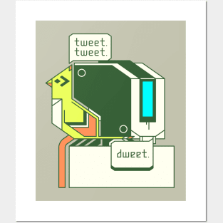 Tweet Tweet Dweet Posters and Art